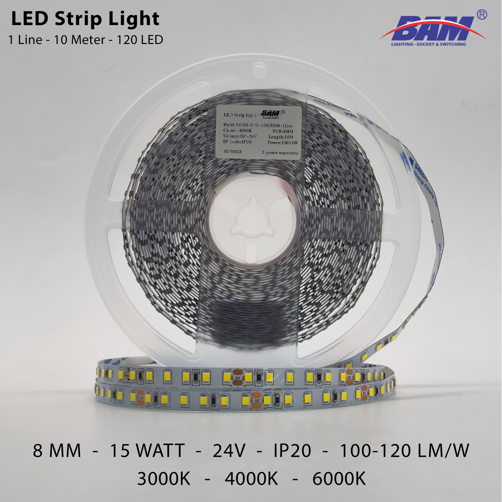 DS - 2835 - IP20 - 120LED